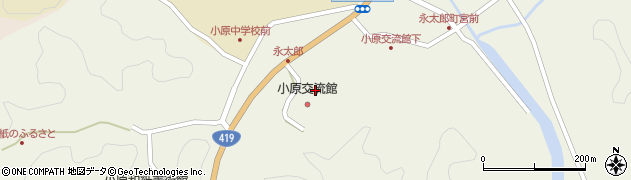 愛知県豊田市永太郎町落周辺の地図