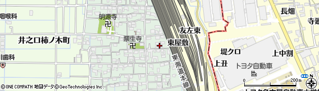 愛知県稲沢市井之口本町132周辺の地図