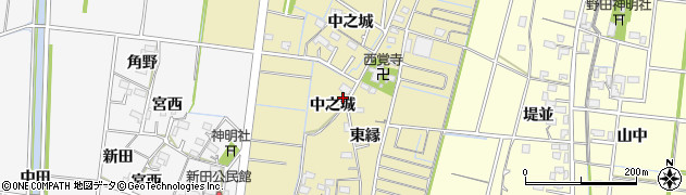 愛知県稲沢市祖父江町西鵜之本周辺の地図
