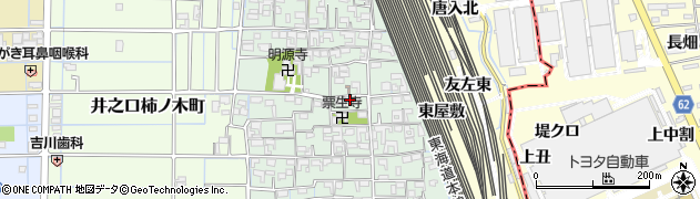 愛知県稲沢市井之口本町136周辺の地図