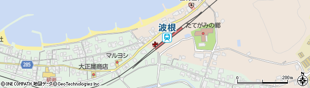 島根県大田市周辺の地図