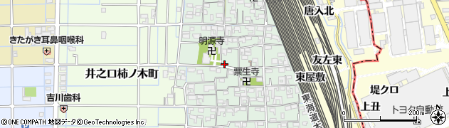 愛知県稲沢市井之口本町104周辺の地図