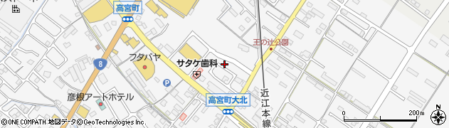 滋賀県彦根市高宮町1542周辺の地図