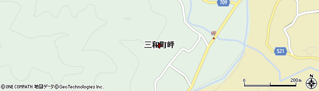 京都府福知山市三和町岼周辺の地図