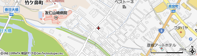 滋賀県彦根市高宮町1385周辺の地図
