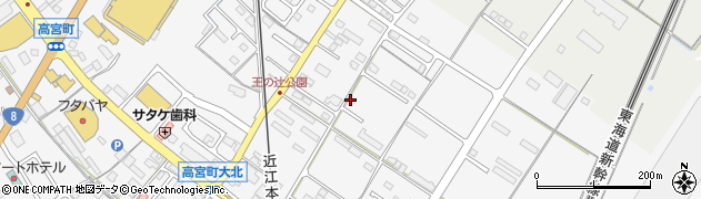 滋賀県彦根市高宮町974周辺の地図