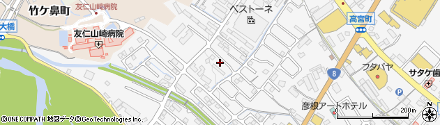 滋賀県彦根市高宮町1388周辺の地図