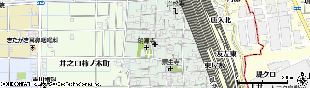 愛知県稲沢市井之口本町77周辺の地図