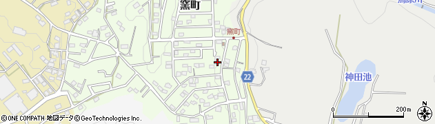 愛知県瀬戸市窯町572周辺の地図