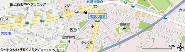 ホテルフェスタ横須賀周辺の地図