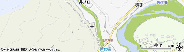 愛知県豊田市下切町（孫女）周辺の地図