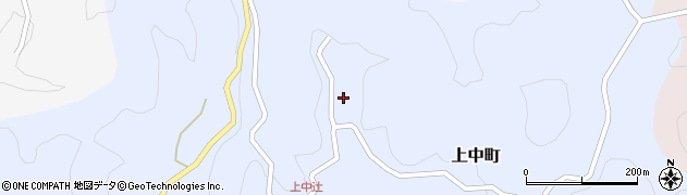 愛知県豊田市上中町（上谷久保）周辺の地図