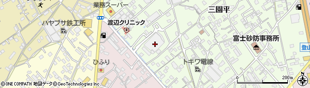 ホワイト急便　デイズ三園・平店周辺の地図
