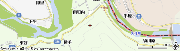 愛知県豊田市時瀬町（加見坂）周辺の地図