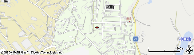 愛知県瀬戸市窯町446周辺の地図