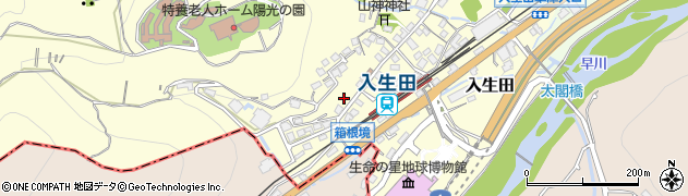 神奈川県小田原市入生田243周辺の地図