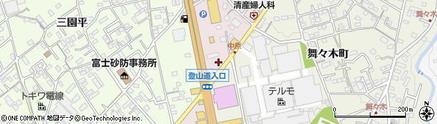 静岡県富士宮市中原町311周辺の地図