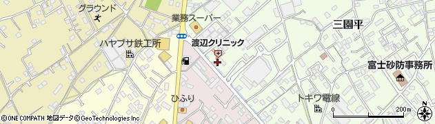 株式会社静岡道伸　現場事務所周辺の地図