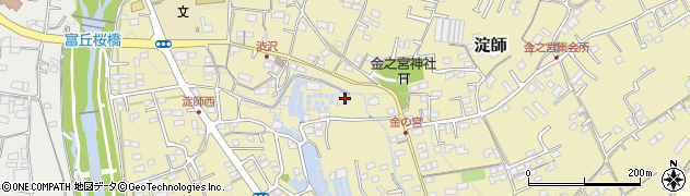 静岡県富士宮市淀師546周辺の地図