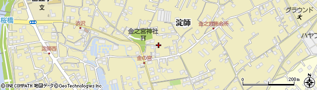 静岡県富士宮市淀師1384周辺の地図