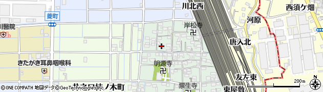 愛知県稲沢市井之口本町21周辺の地図