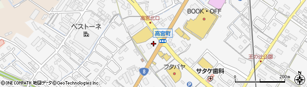 滋賀県彦根市高宮町1672周辺の地図