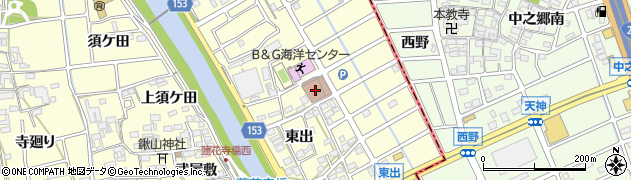 清須市役所　春日公民館周辺の地図