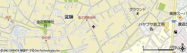 静岡県富士宮市淀師1224周辺の地図