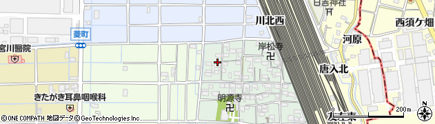 愛知県稲沢市井之口本町5周辺の地図