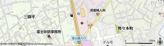 静岡県富士宮市中原町291周辺の地図