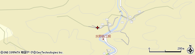 愛知県豊田市大平町（槙平）周辺の地図