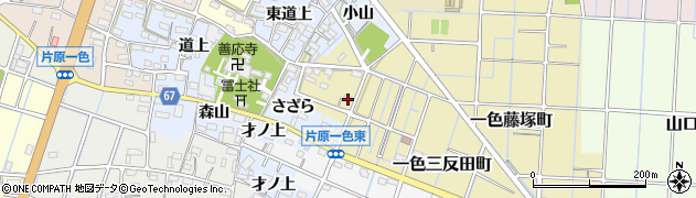 愛知県稲沢市一色三反田町40周辺の地図