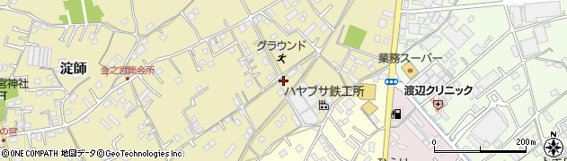 静岡県富士宮市淀師1195周辺の地図