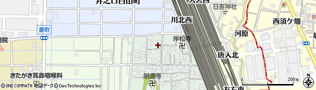 愛知県稲沢市井之口本町23周辺の地図