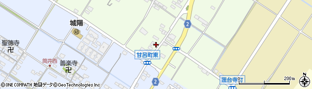 滋賀県彦根市甘呂町290周辺の地図