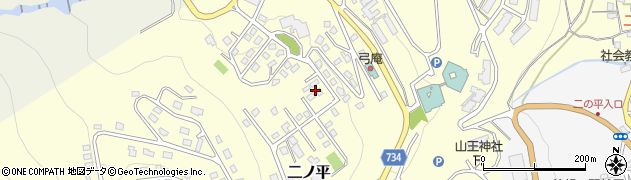 神奈川県足柄下郡箱根町二ノ平周辺の地図