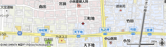 ユキ美容室周辺の地図