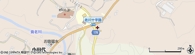 千葉県夷隅郡大多喜町小田代148周辺の地図