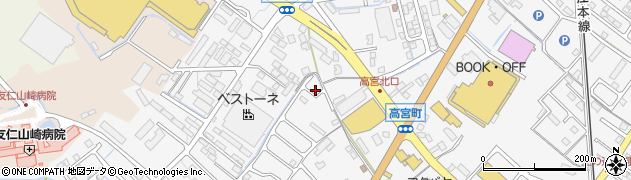 滋賀県彦根市高宮町1629周辺の地図