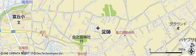 静岡県富士宮市淀師1406周辺の地図