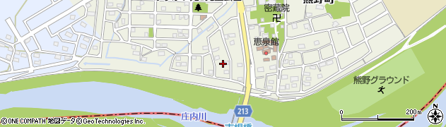 愛知県春日井市熊野町3038周辺の地図