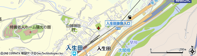入生田ふれあい公園周辺の地図
