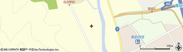 兵庫県丹波市青垣町佐治262周辺の地図