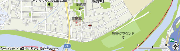 愛知県春日井市熊野町3123周辺の地図