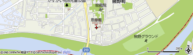 愛知県春日井市熊野町3151周辺の地図