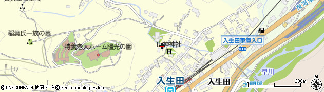 神奈川県小田原市入生田294周辺の地図