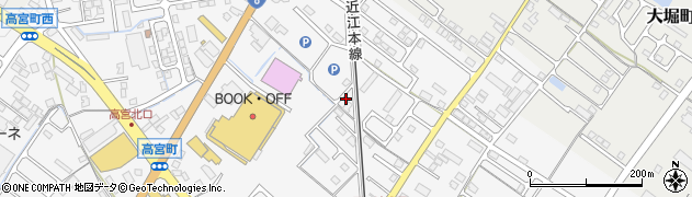 滋賀県彦根市高宮町1475周辺の地図