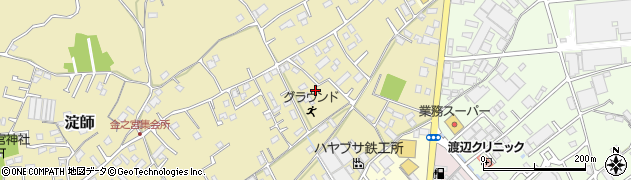 静岡県富士宮市淀師1189周辺の地図