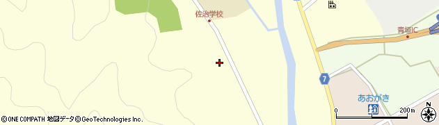 兵庫県丹波市青垣町佐治744周辺の地図