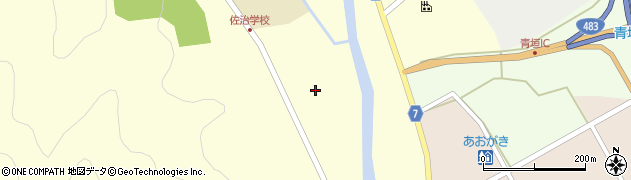 兵庫県丹波市青垣町佐治269周辺の地図